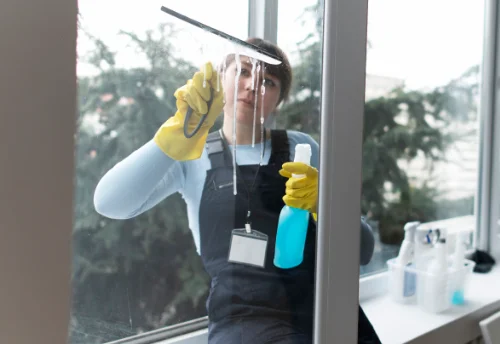 Nettoyage de vitres intérieures et extérieures à Malicornay